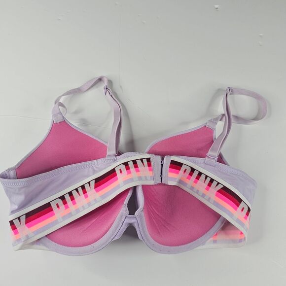 Pink Victoria's Secret wear everywhere push up bra size 36C - Picture 4 of 8